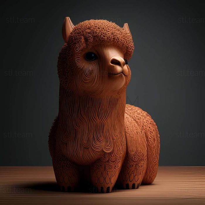 3D model Alpaca (STL)